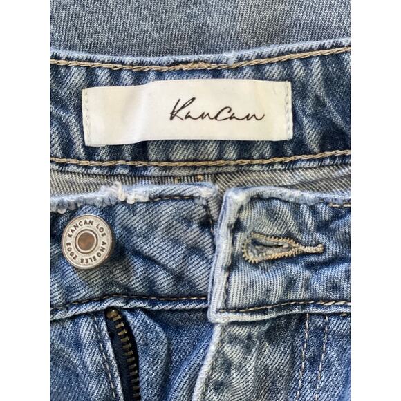 KanCan Jeans, Wrene Ultra High Rise 90's Boyfriend Jeans, Size 5/26 - Picture 4 of 7